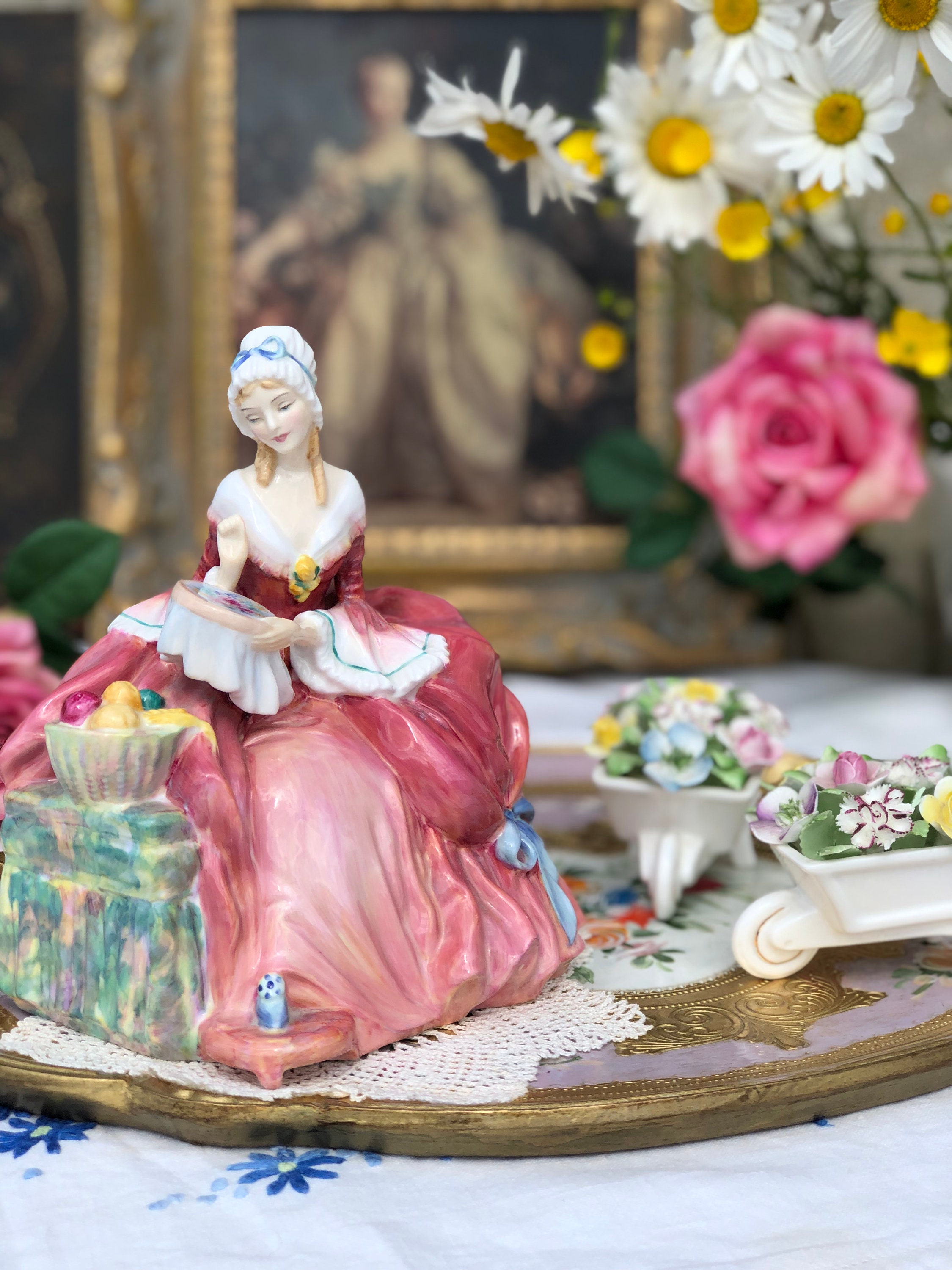 Vintage Royal Doulton Figurine “penelope“ HN 1901 Bone China