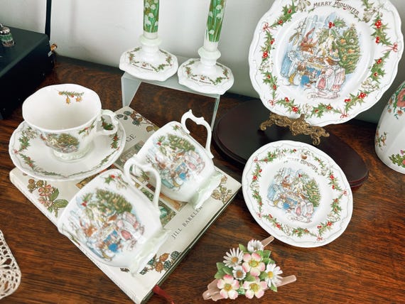 Royal Doulton Brambly Hedge Midwinter Set: Vintage Tea Plate