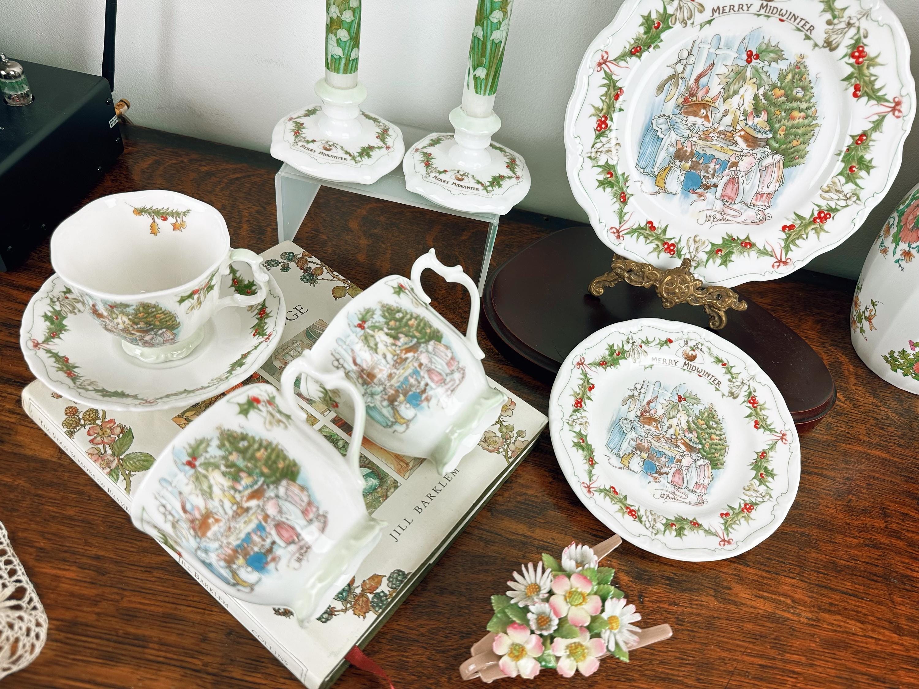 Royal Doulton Brambly Hedge Midwinter Set: Vintage Tea Plate