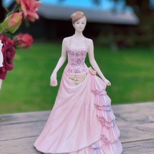 Rare Coalport Isabella Porcelain China  Figurine