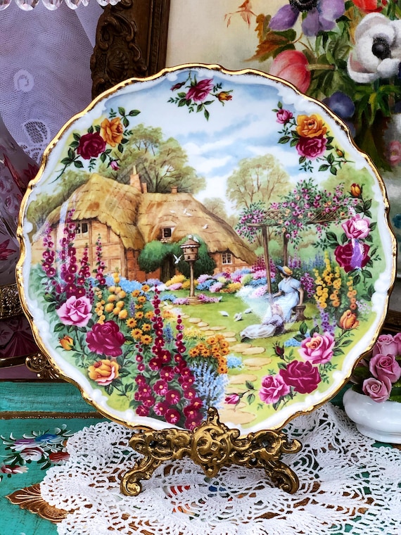 Royal Albert - Tranquil Garden, First Quality, English Made 21cm