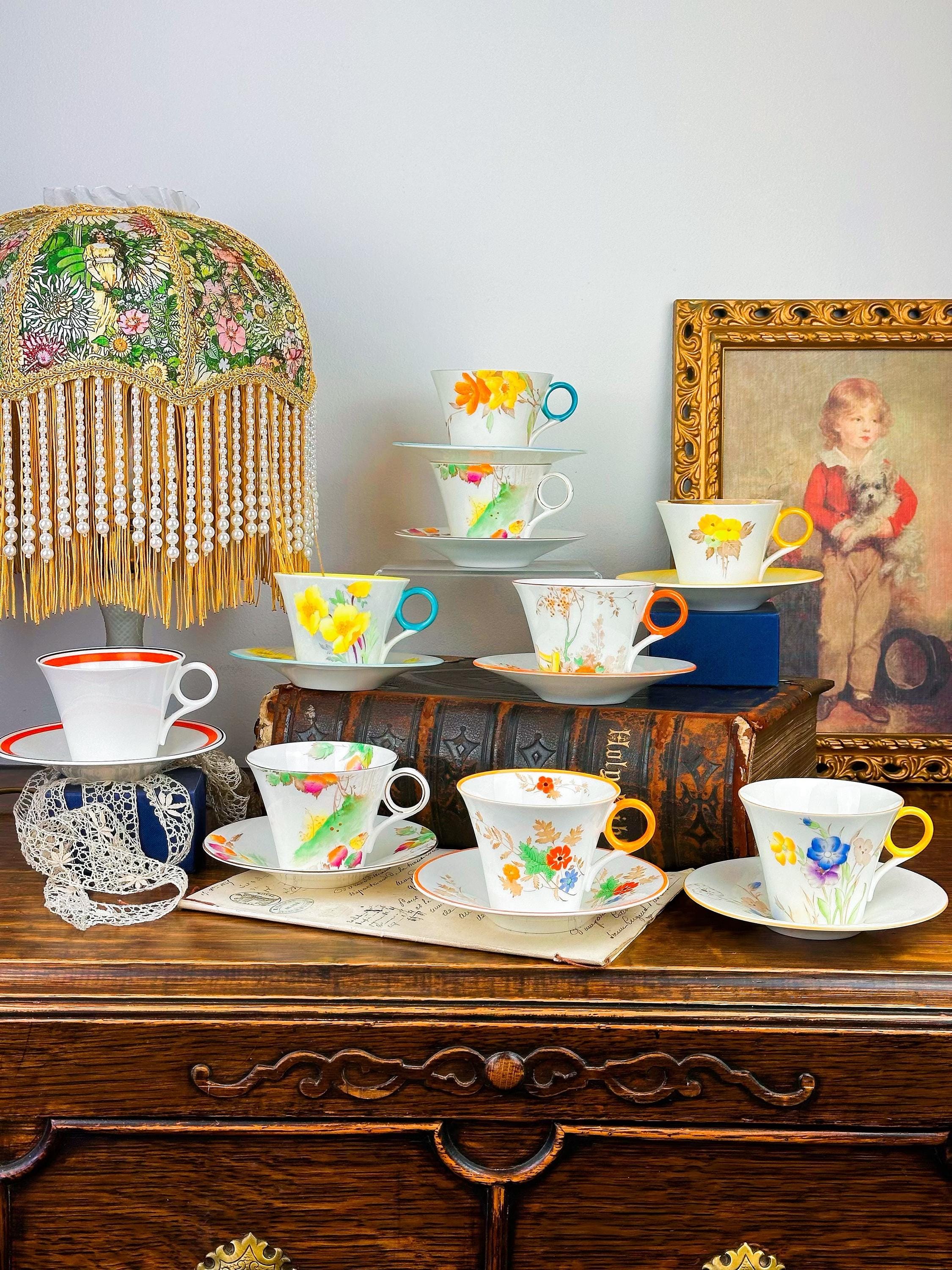 Shelley cup and saucer - Etsy 日本