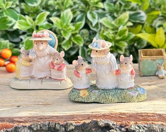 Brambly Hedge Figurines: Mrs. Apple & Children, Border Fine Arts