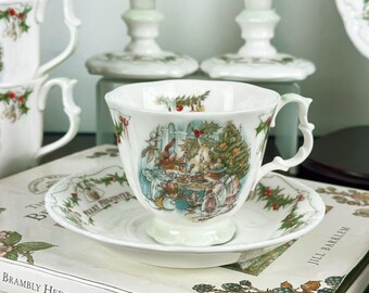 Royal Doulton Brambly Hedge Midwinter Set: Vintage Tea Plate