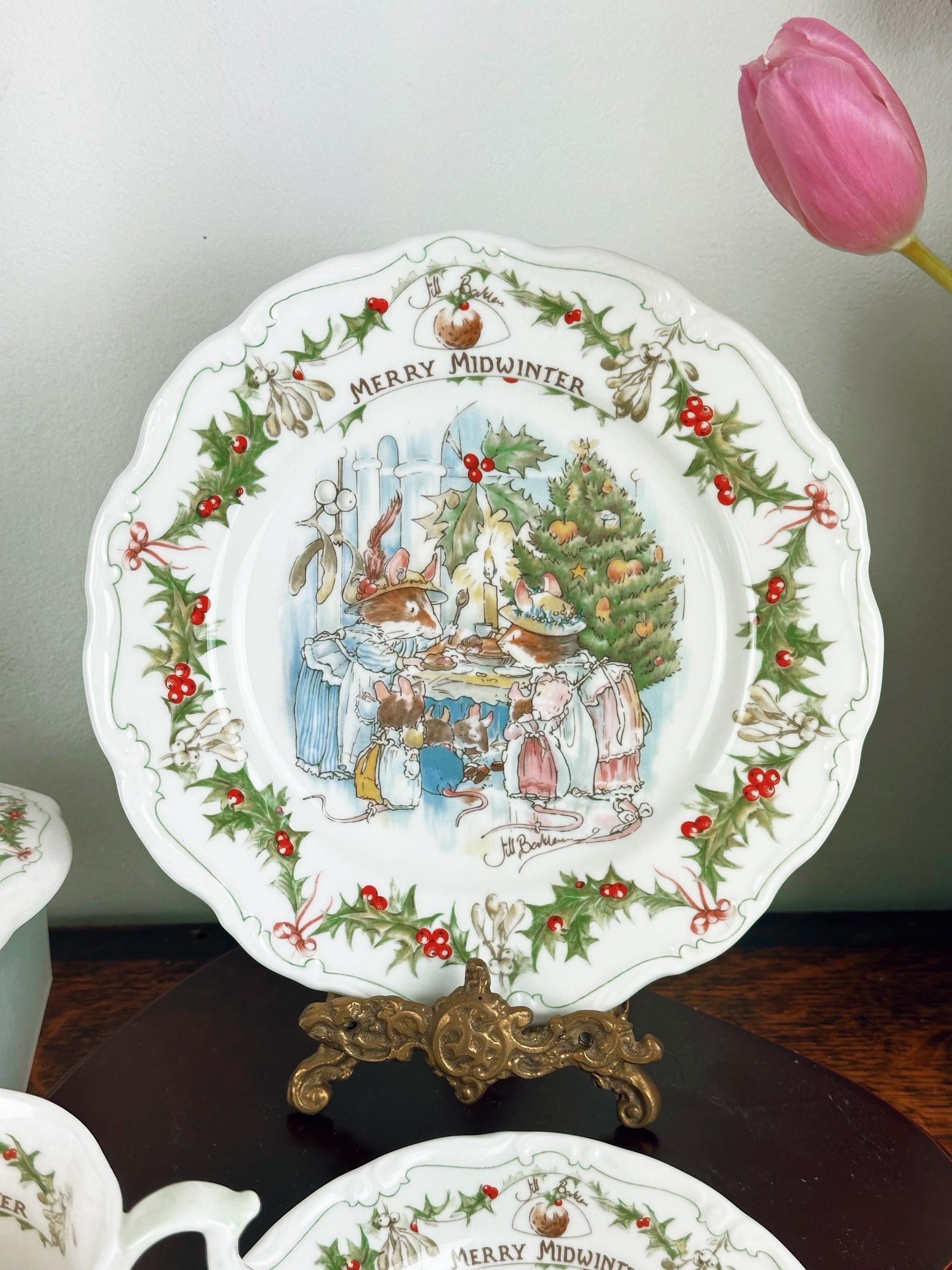 Royal Doulton Brambly Hedge Midwinter Set: Vintage Tea Plate