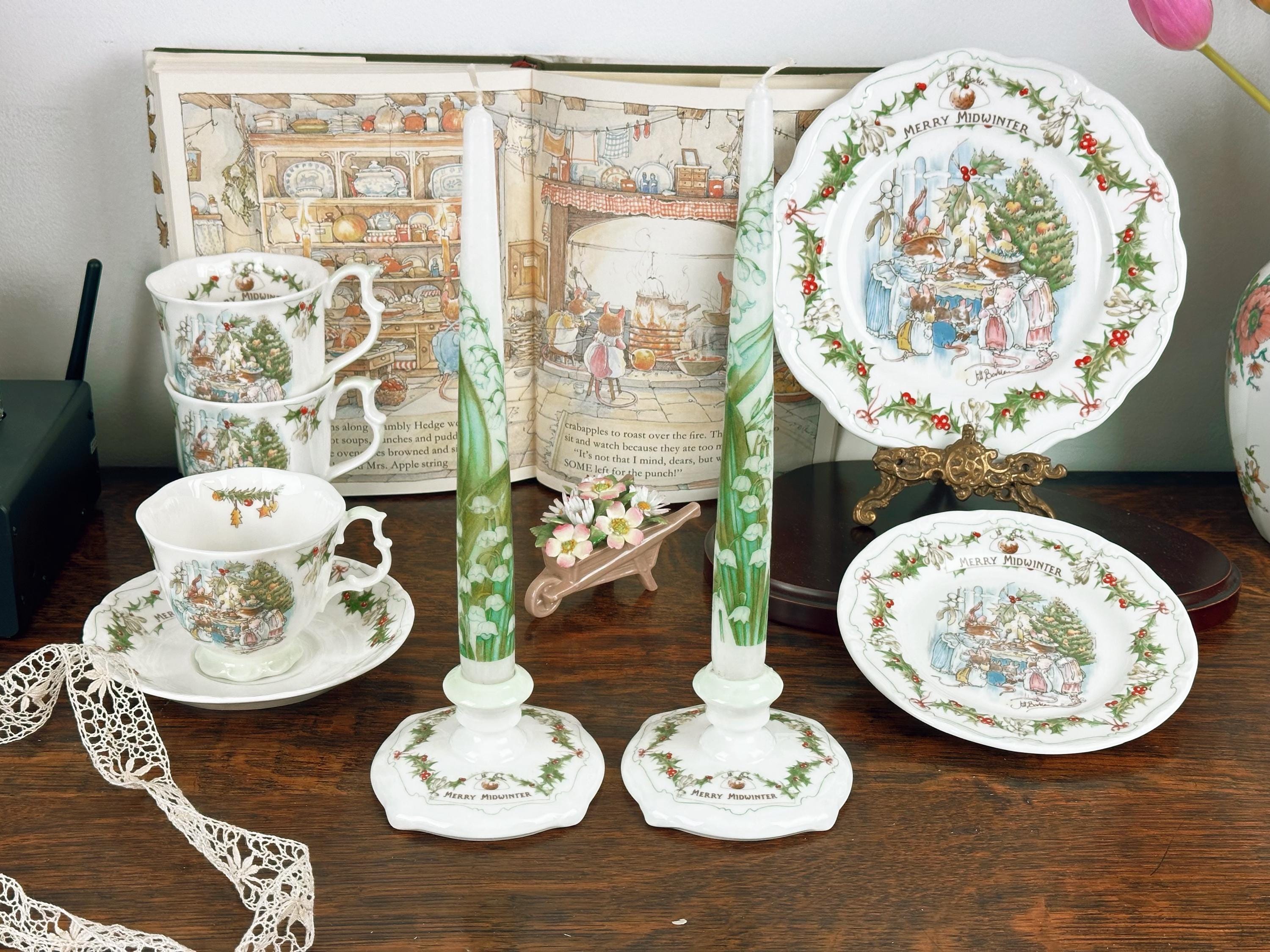 Royal Doulton Brambly Hedge Midwinter Set: Vintage Tea Plate