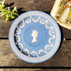  Jasper ware シルバージュビリー ウェッジウッド ジャスパーウェア シルバー ジュビリー プレート 5