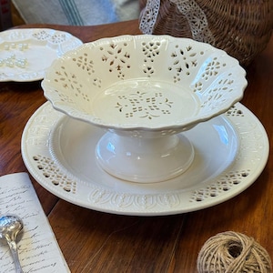 Vintage Leeds Creamware - Etsy