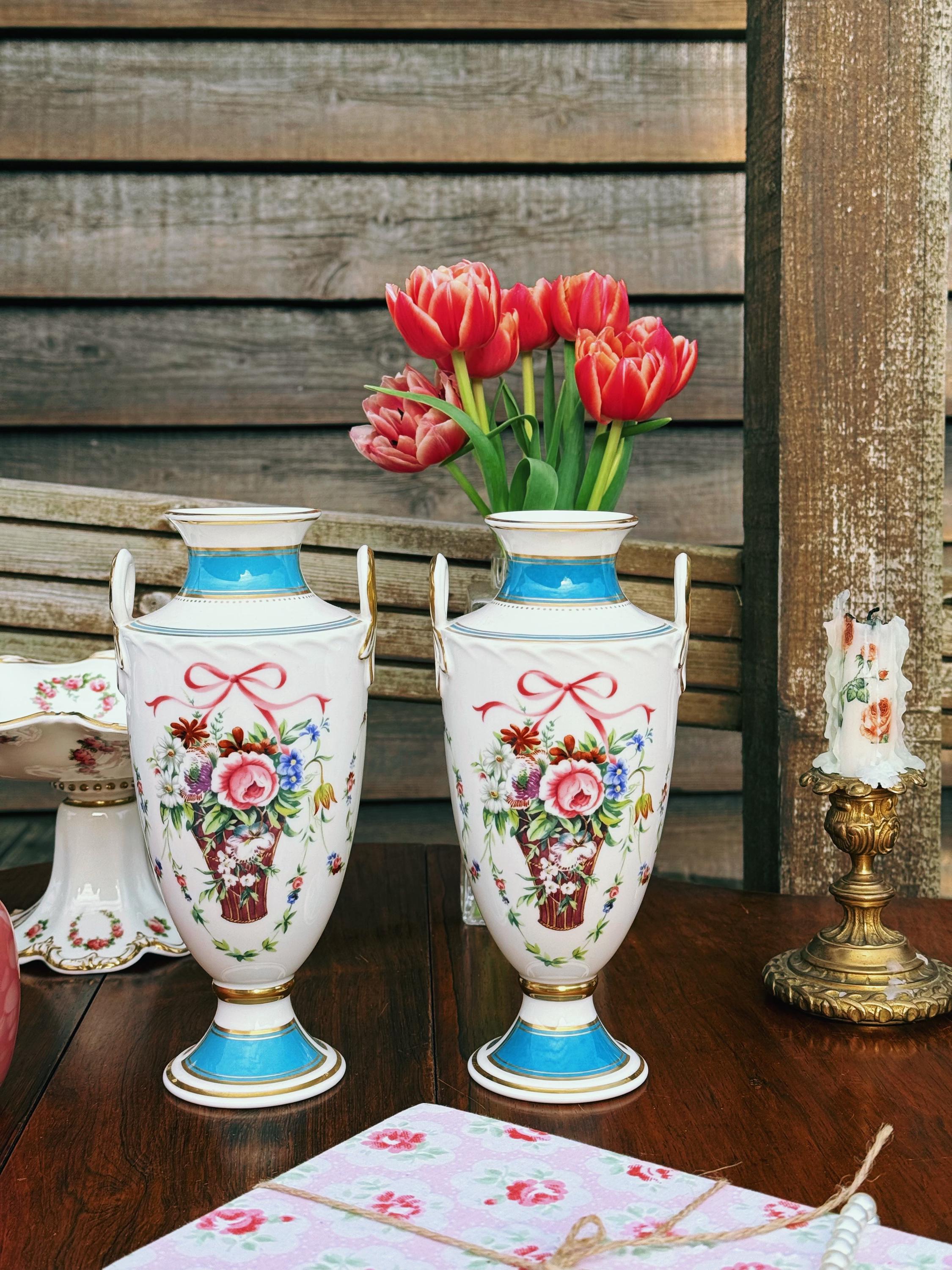 Vintage Minton Vase - Etsy