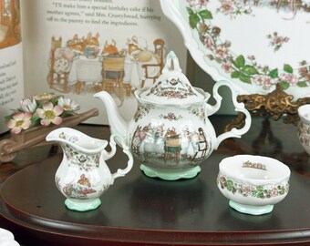 ロイヤルドルトン ブランブリーヘッジ ミニチュアティーセット：ボーン