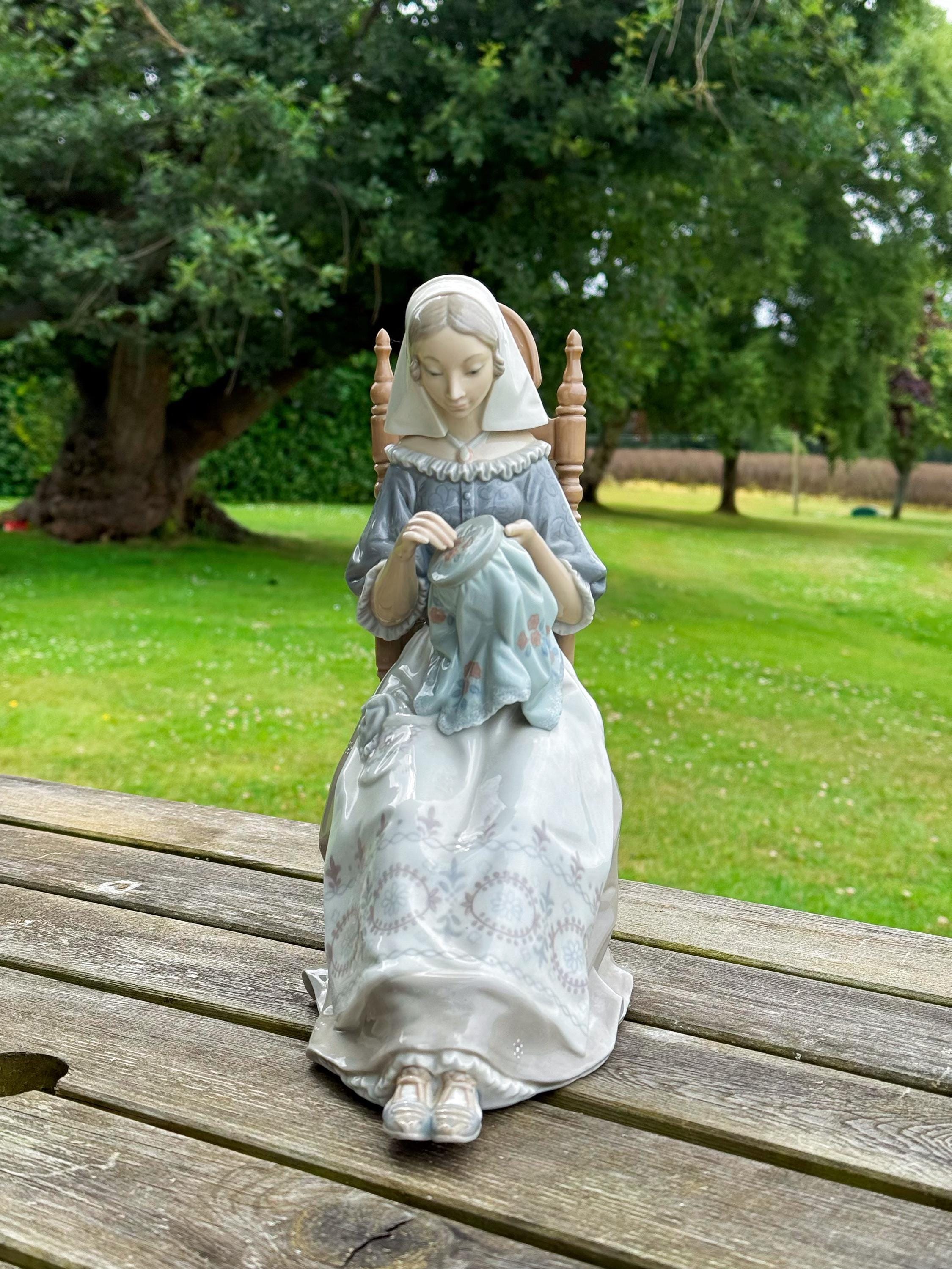 Lladro Embroiderer - Etsy