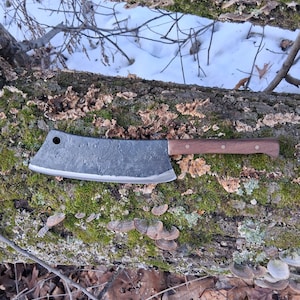 Rustic Hand Forged Cleaver