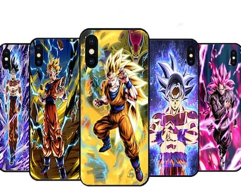 Animation Super Goku Vegeta Dragon Ball For iphone and samsung Mobile Phone Case Cover ,Birthday gift For Teenage son,Boys