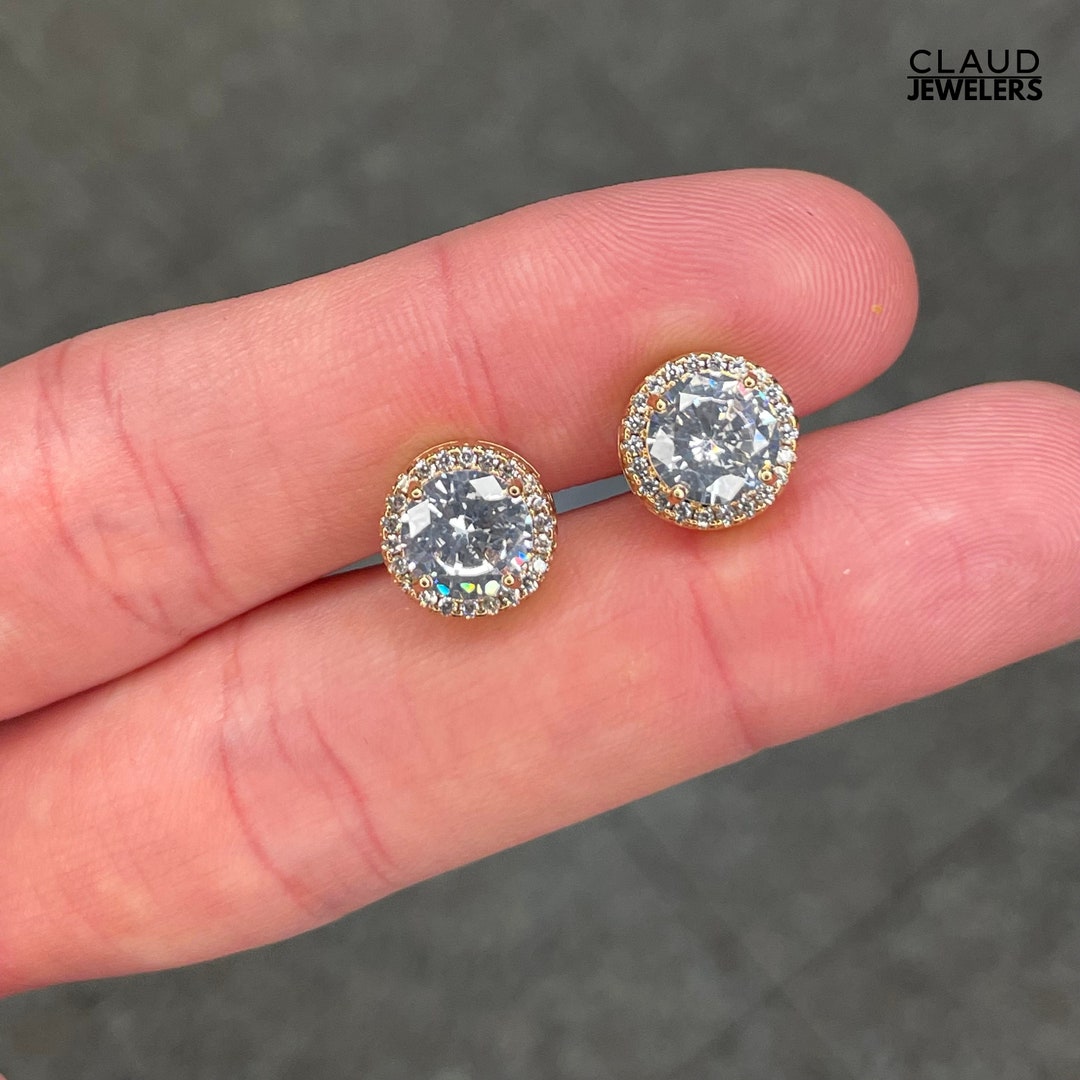 Großhanl Top Qualität Kubikzirconia Rose Gold Farbe Halskette Und Ohrringe Sch