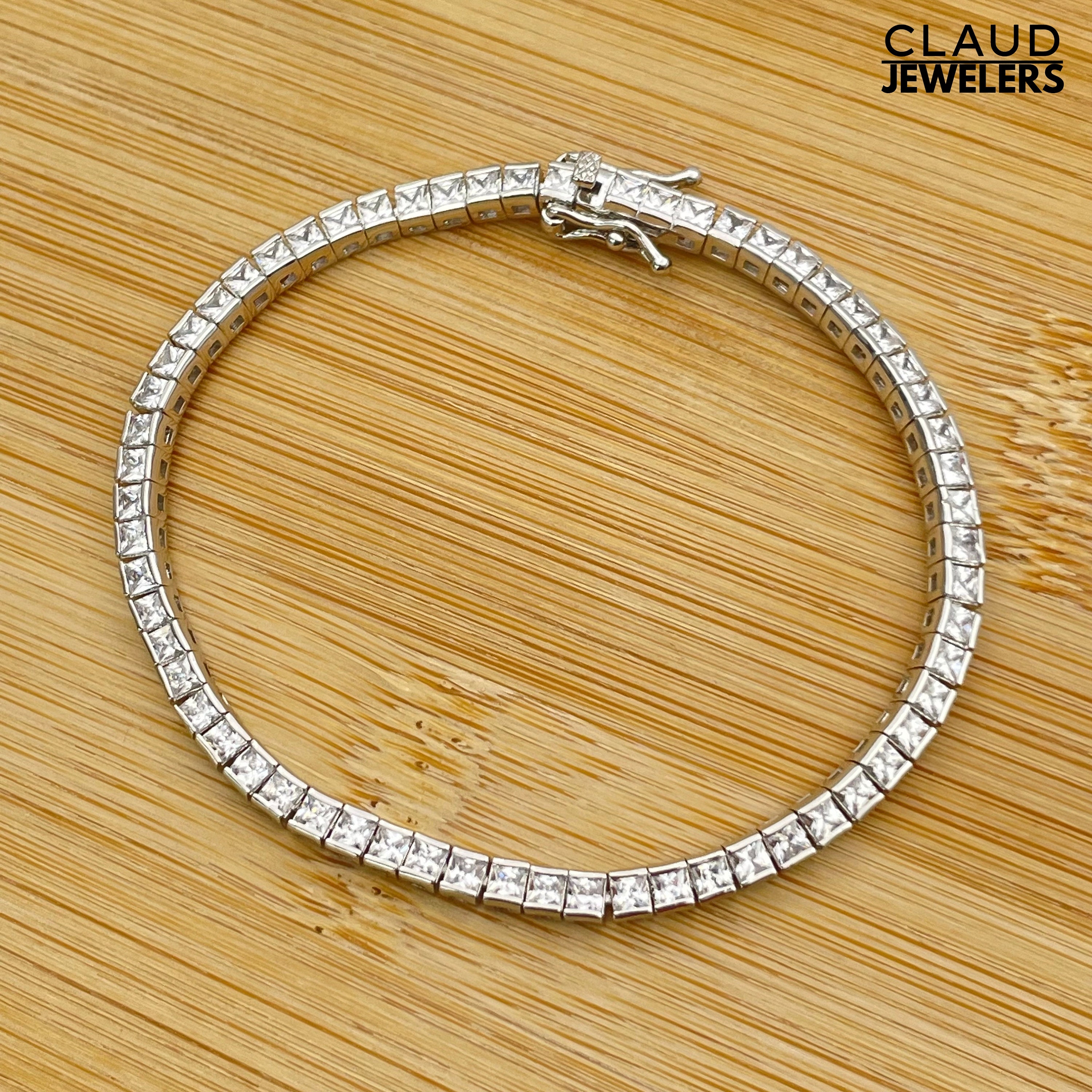 Fake gold 2024 tennis bracelet