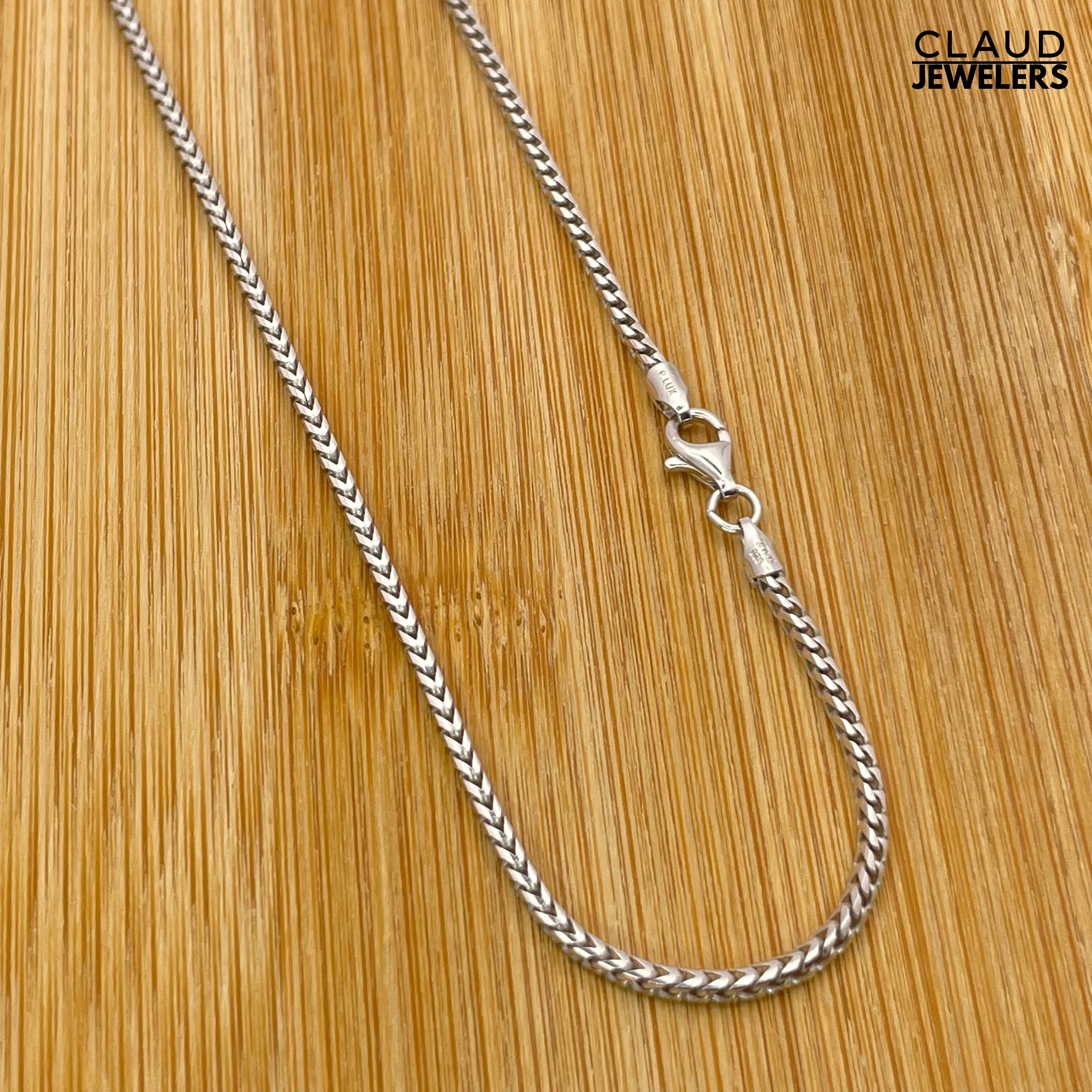 10/50 Pcs - Box Chain Necklace, 18 inch & 24 inch Box Chain, 2mm Cube Chain, Box Necklace Chain - Silver Gold Antique Silver Bronze Copper