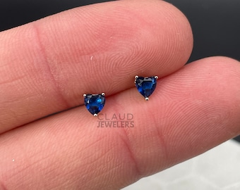 【STONEHENgE】Silver Blue Heart Earrings SC1679〜ピアス STONEHENgE】Silver Blue Heart Earrings SC1679〜ピアス