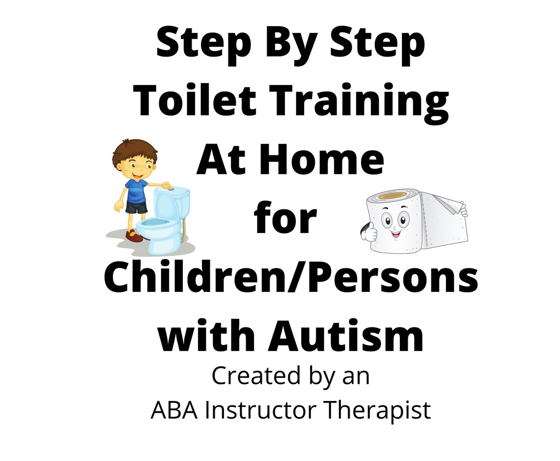 Toilet Training for Children/persons With Autism Etsy Canada