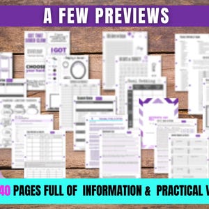 Trauma Recovery Journal: PTSD CPTSD Healing Workbook | Self-Help Therapy Worksheets for Guided Emotional Healing | Digital & Printable image 6