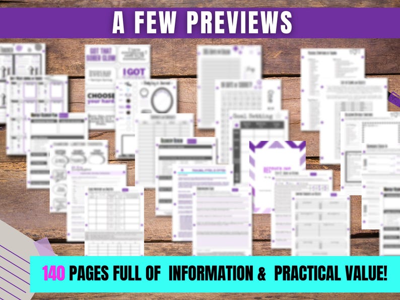 Trauma Recovery Journal: PTSD CPTSD Healing Workbook | Self-Help Therapy Worksheets for Guided Emotional Healing | Digital & Printable image 6