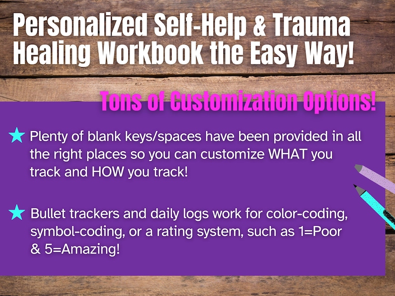 Trauma Recovery Journal: PTSD CPTSD Healing Workbook | Self-Help Therapy Worksheets for Guided Emotional Healing | Digital & Printable image 4