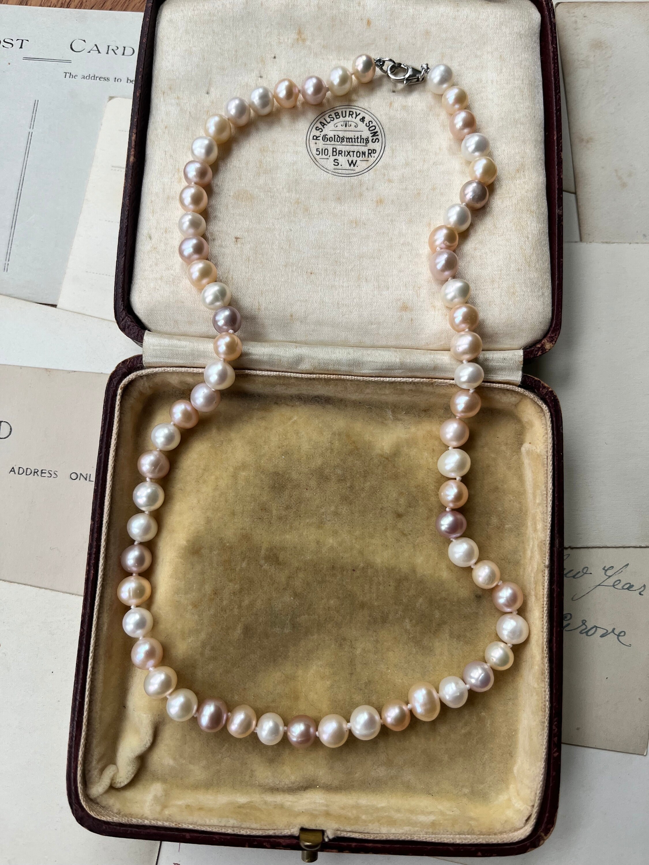 Goldsmiths pearl necklace new arrivals