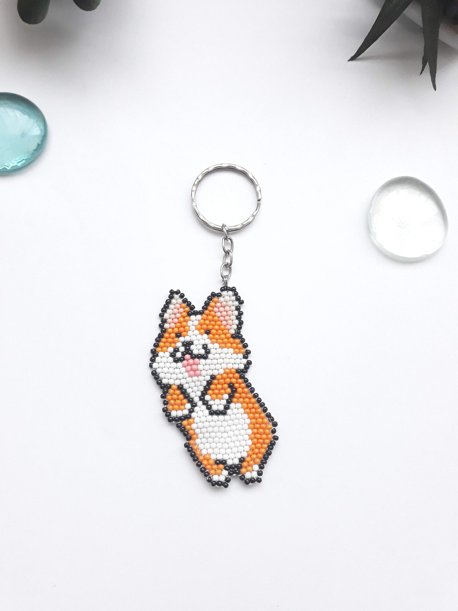 Royal Corgi Accessoriescorgi Keychaincorgi Phone Charmcute - Etsy