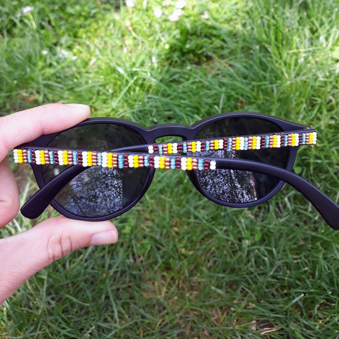 Beaded Sunglasses,hand Decorated Beaded Sunglasses,summer Accessories