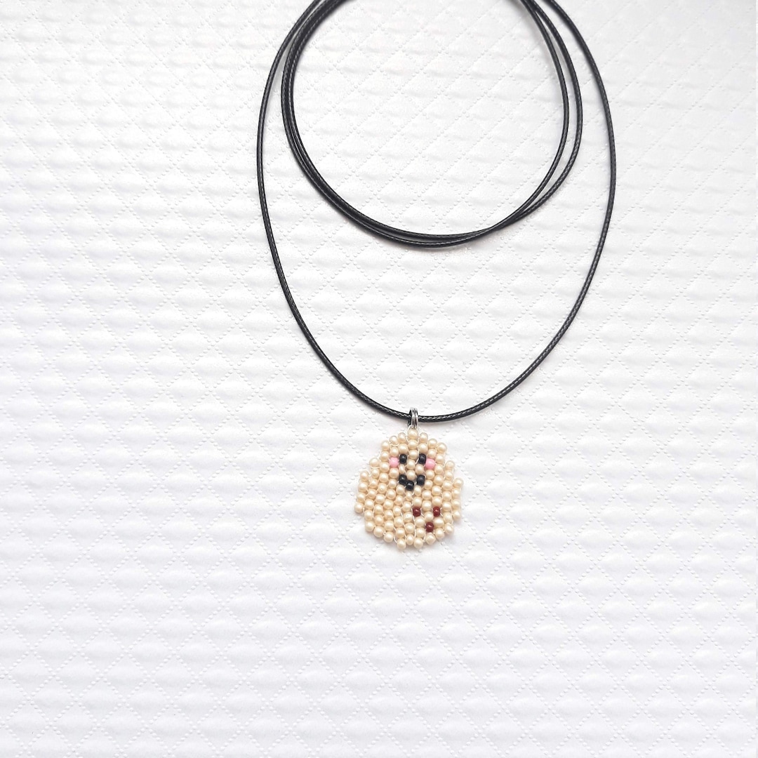 Beaded Potato Necklace, Potato Beads, Jewelry With Potatoes, Necklace