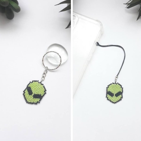 Alien Charm Etsy