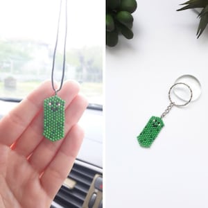 Pickles, Car Accessories Pickles, Rearview Mirror Decoration with Pickle, Pickle Key Holder for Men or Women, Gift for Drivers