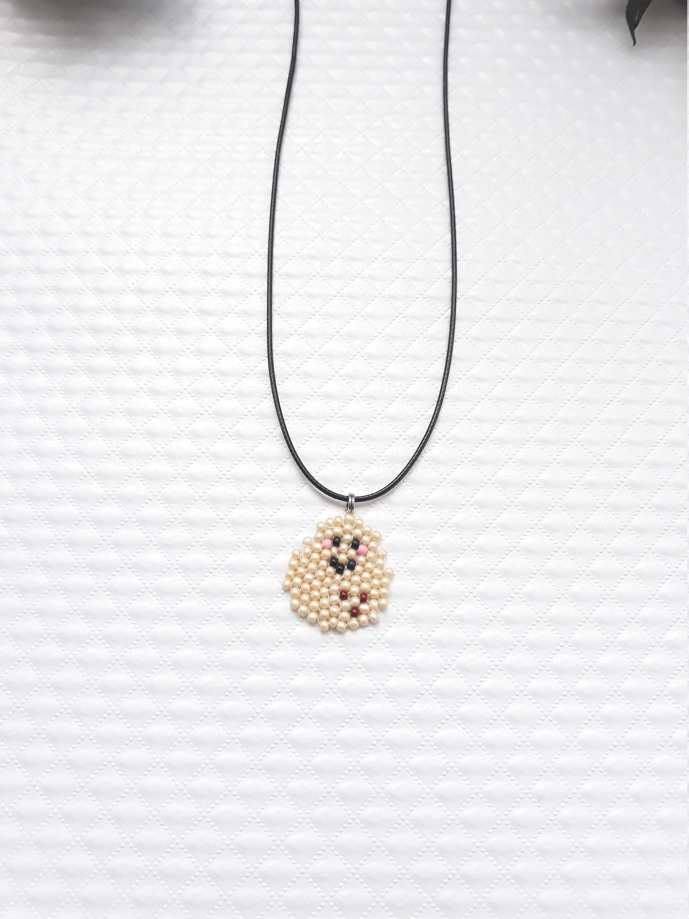 Beaded Potato Necklace, Potato Beads, Jewelry With Potatoes, Necklace