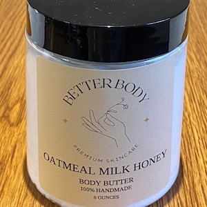 Oatmeal Milk and Honey Body Butter