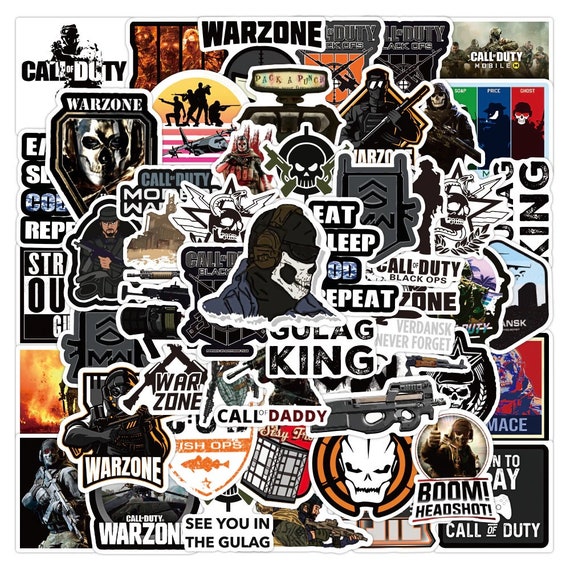 Call of Duty STICKERS Etsy