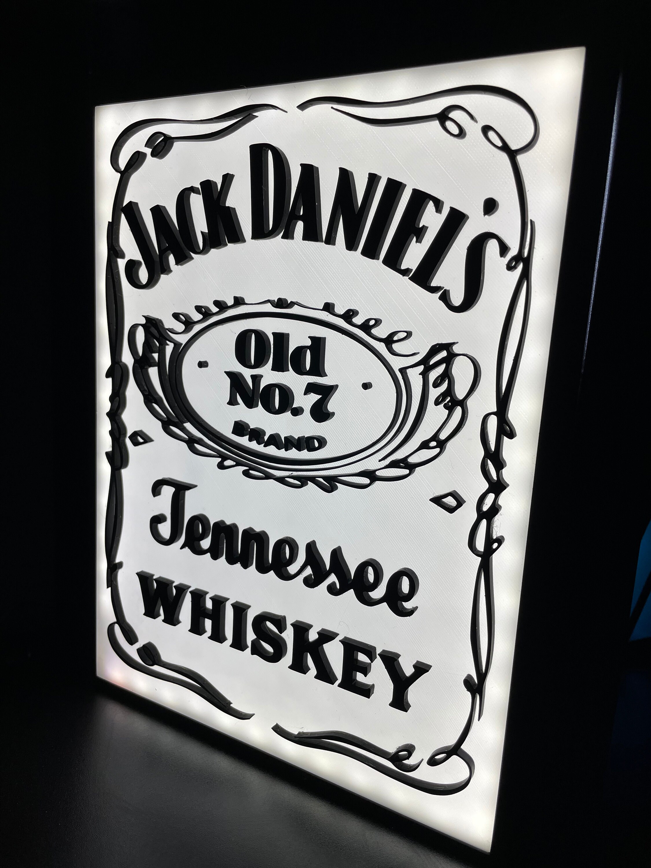 Cadre Lumineux Jack Daniel's