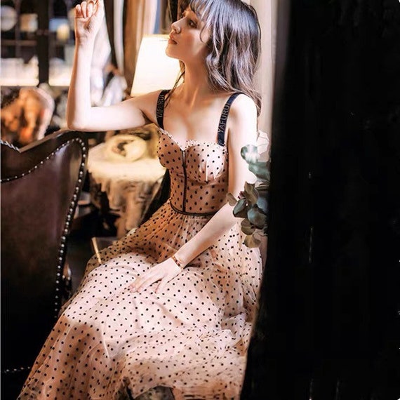 Polka sales dot bustier