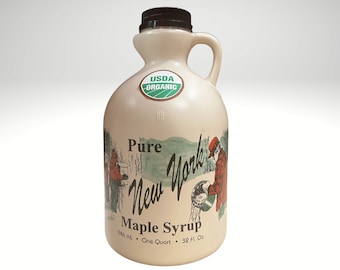Pure USDA Organic Maple Syrup Quart