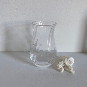 Vintage Small Crystal Vase, Flower Arrangement,Glassware