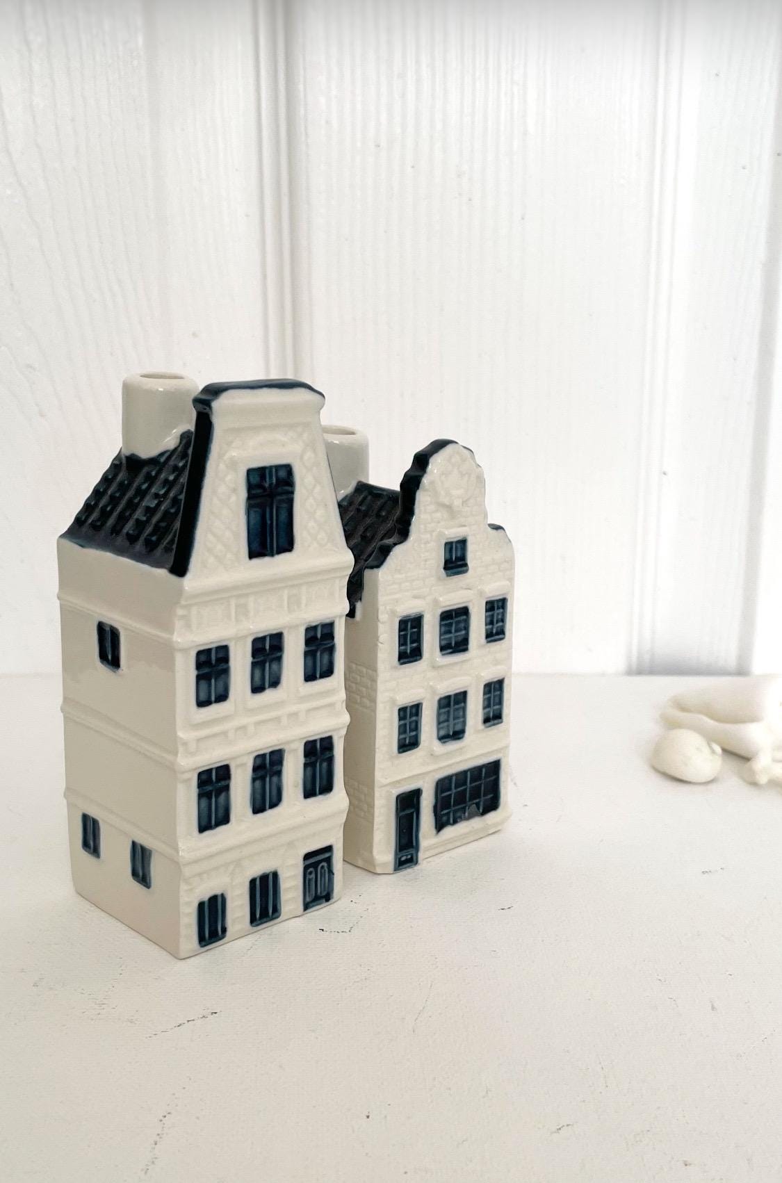 S*i様 ★ Characteristic Old Dutch Houses K Klm Delft House Blue - Etsy