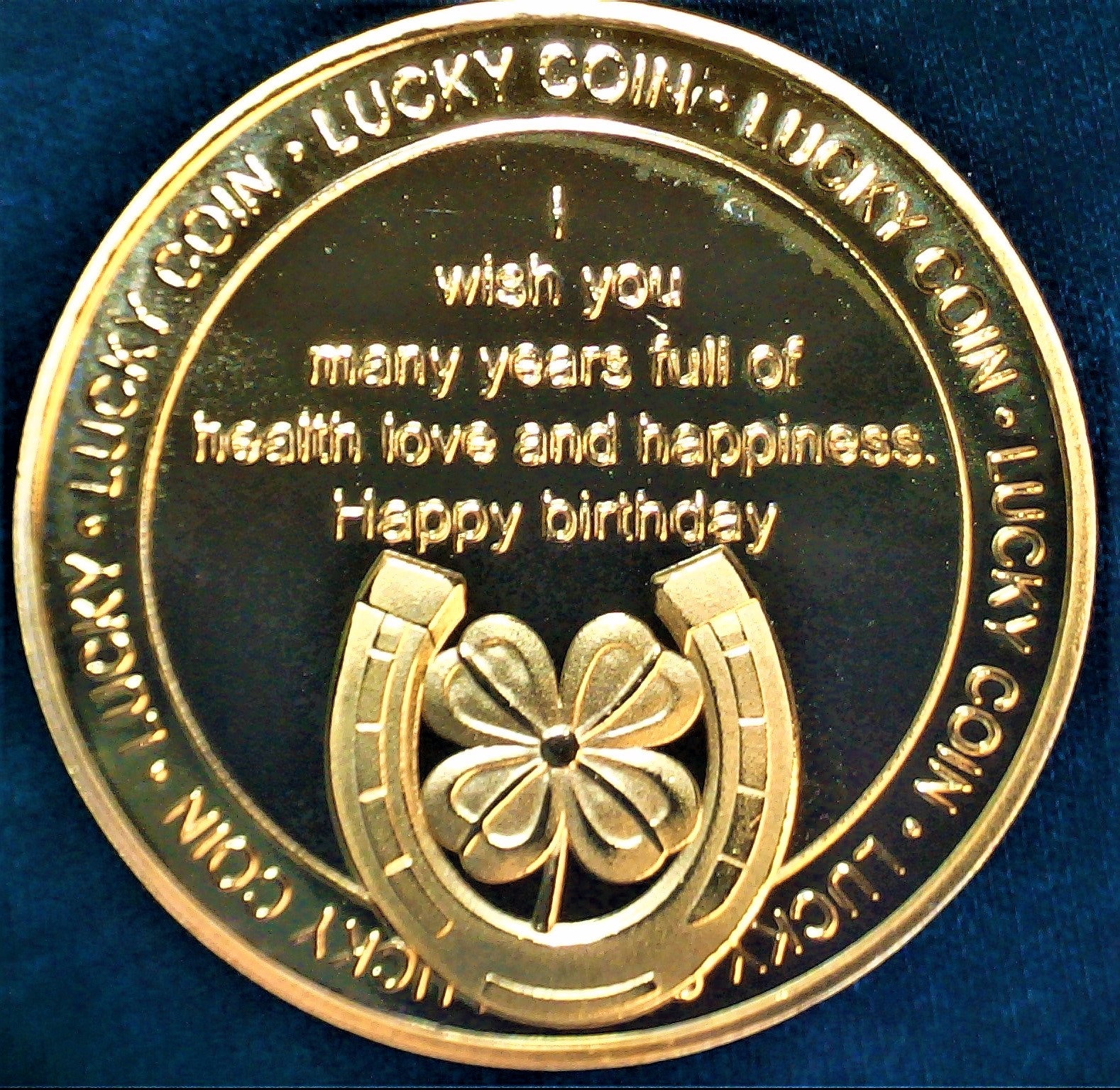 Happy Birthday Coin Etsy