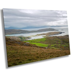 Irish Coastal Art Print: Scenic Bay View, Ring of Kerry