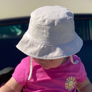 Embroidered Bucket Hat | Custom Bucket Hat | Kids and Toddler Bucket Hats | Summer Hats |Birthday Gift | Summer Accessory
