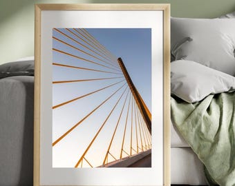 Sunshine Skyway Tampa Photography Wall Art Decor