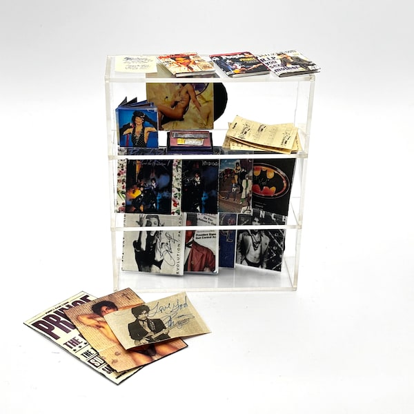Prince Musician 1/12 scale memorabilia collection vinyl