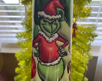 Christmas 20oz Glow In The Dark Tumbler