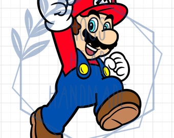 Mario Iron On or Sublimation