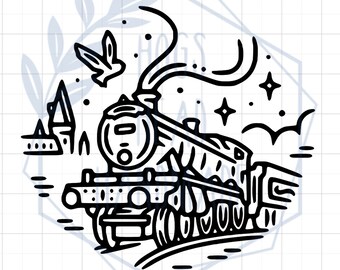 Wizard Train Iron On