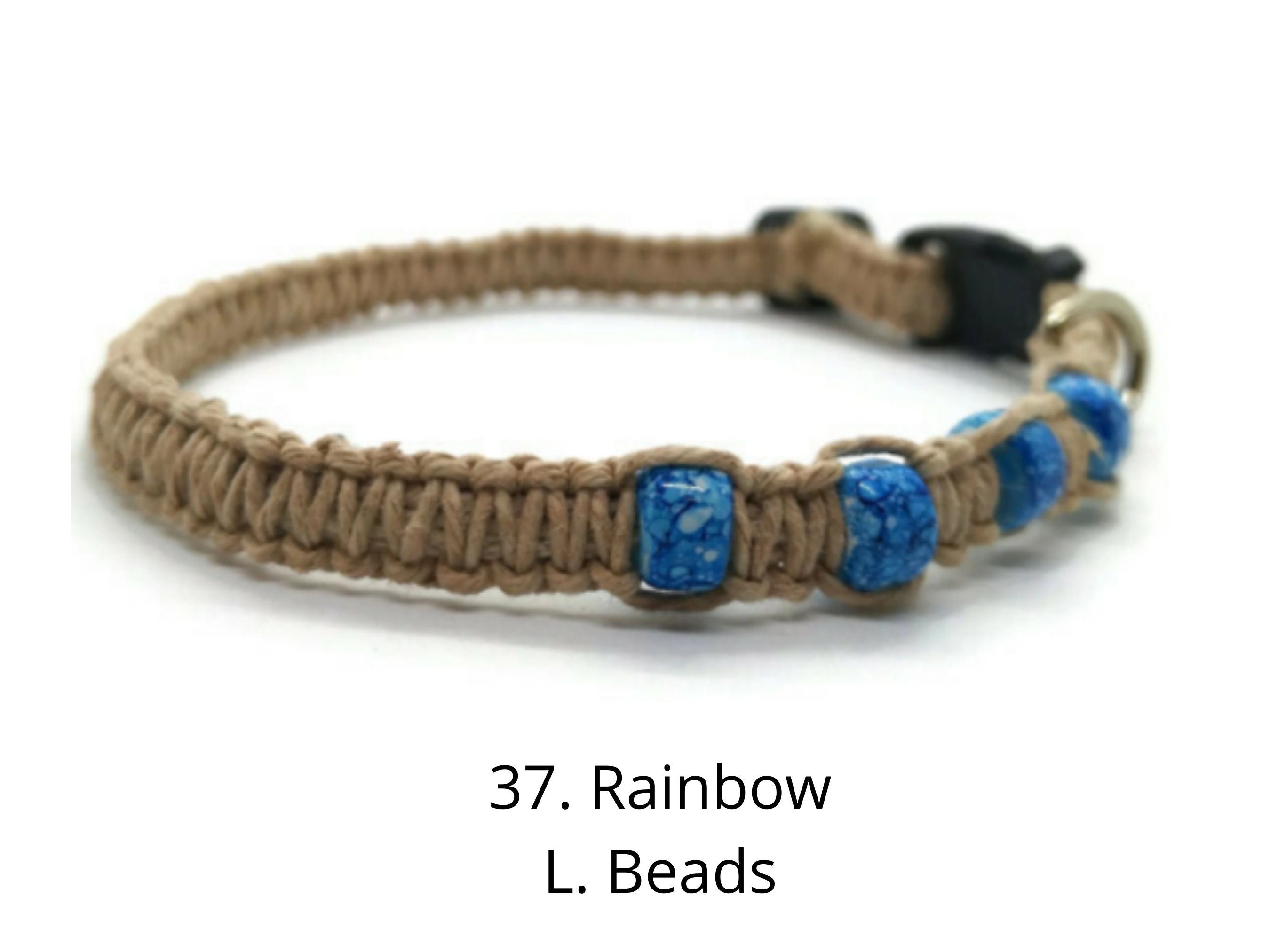 Beaded Cat Collar 3/8inch Wide Different Color Options Etsy