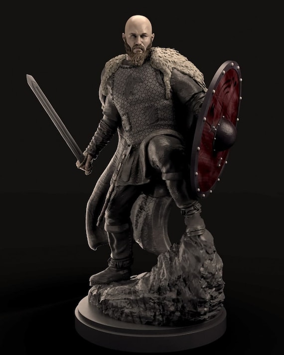 Movie character design STL 3D model design print download files Drama Character Ragnar the viking Movie character design STL 3D model design print download files Drama Character Ragnar the viking
