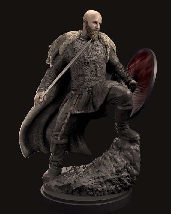 Movie character design STL 3D model design print download files Drama Character Ragnar the viking Movie character design STL 3D model design print download files Drama Character Ragnar the viking